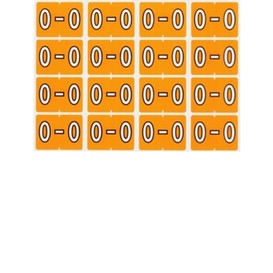 Etiquettes alpha d'oxford o 240/pqt oran