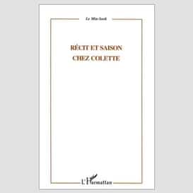 Récit et saison chez colette