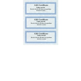 First base regent gift certificates 3 up