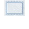 25/pqt certificat bleu+argent