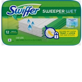 Recharge de linges humides de swiffer sw