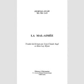 La mal-aimée