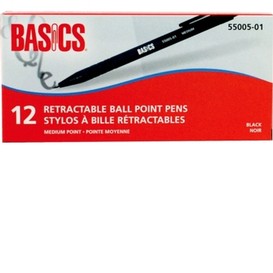 12/bte stylo rt med noir basics