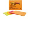 4/pqt post-it 8x6 super colle neon ass