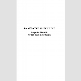 La mosaïque linguistique