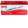 12/bte stylo gel .7mm bleu basics