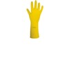 12paires/pqt gants latex jaune large