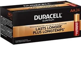 24/pqt pile aa alcaline quantum duracell