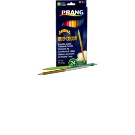 12/pqt crayon colorier 2 extremite prang