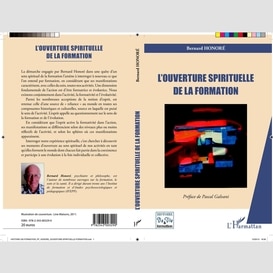 Ouverture spirituelle de la formation