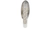 Grand crochet adhesif nickel brosse