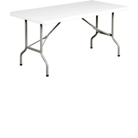 Table pliante 30x60 granite