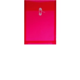 Enveloppe poly 9.75x13.25rouge