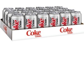 Boisson coke diete 355 ml 24/caisse