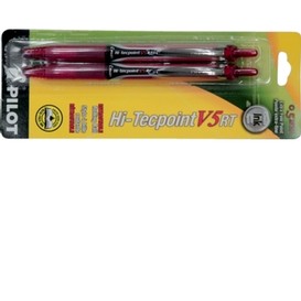 Stylo bille roul rt 0,5mm rg 2/pqt