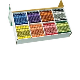 Crayons emb class assor 400/bte