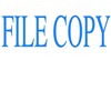 Timbre file copy trodat