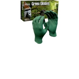 Gants grd green monkey 100/bte