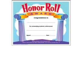 Certificat honneur 30/pq trend