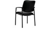 Fauteuil d'invite eor cuir noir