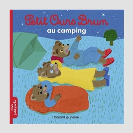 Petit ours brun au camping