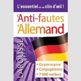 Anti-fautes d'allemand (l')