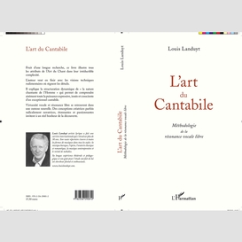 L'art du cantabile