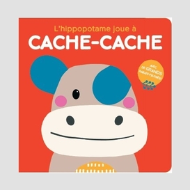 Hippopotame joue a cache-cache