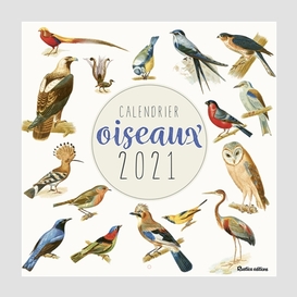 Calendrier oiseaux 2021