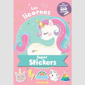 Super stickers licornes