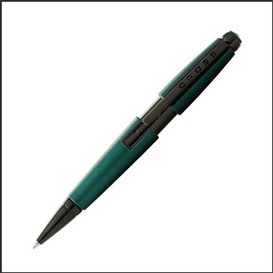 Stylo bille roulante vert matte edge