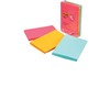 3/pkg post-it 4x6 ligne neon