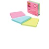 3/pqt post-it super collant 4x4 ligne