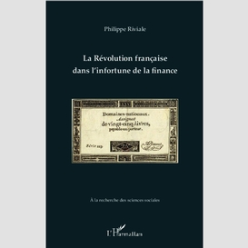 La révolution française dans l'infortune de la finance
