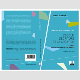 L'école, l'écriture et la création