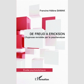 De freud à erickson