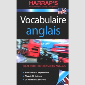 Harrap's vocabulaire anglais