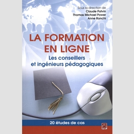 La formation en ligne. les conseillers et ingénieurs pédagog