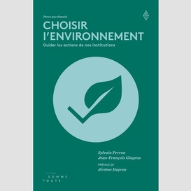 Choisir l'environnement