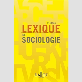 Lexique de sociologie