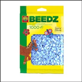 Beedz - 1000 perles bleu pale