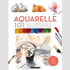 Aquarelle 101 techniques pour apprendre