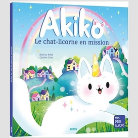 Akiko le chat-licorn en mission