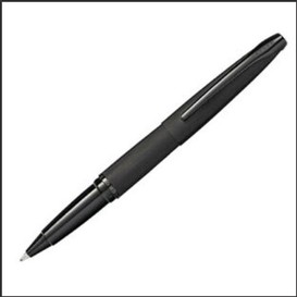 Stylo bille roulante atx relief noir