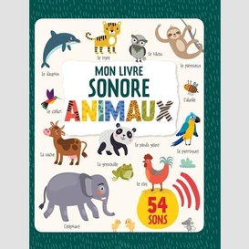 Mon livre sonore - animaux