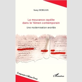 La mouvance zaydite dans le yémen contemporain