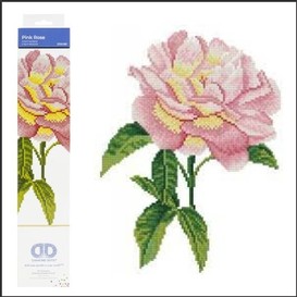 Diamond dotz 35x43cm - rose rose