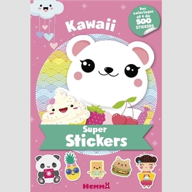 Super stickers kawaii