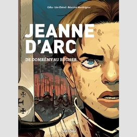 Jeanne d'arc de domremy au bucher