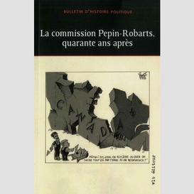 Commission pepin-robarts quarante ans